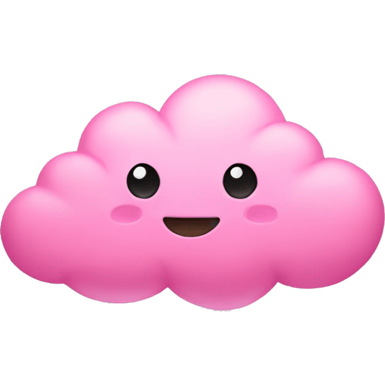 Pink cloud  emoji