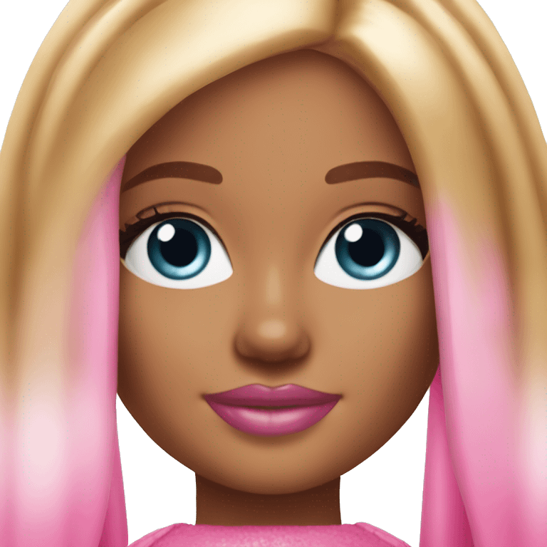 Barbie love side eyeing emoji