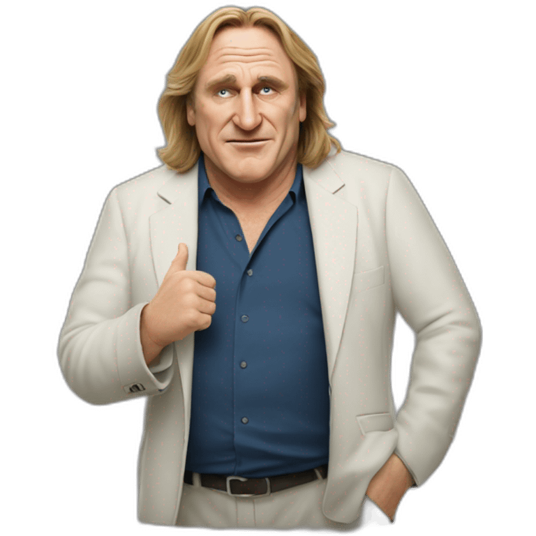 Gérard Depardieu emoji