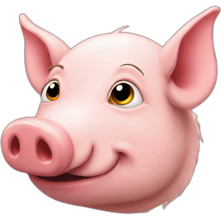 Napaleon-pig emoji