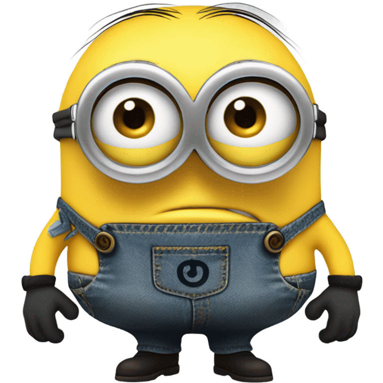 Freaky minion emoji