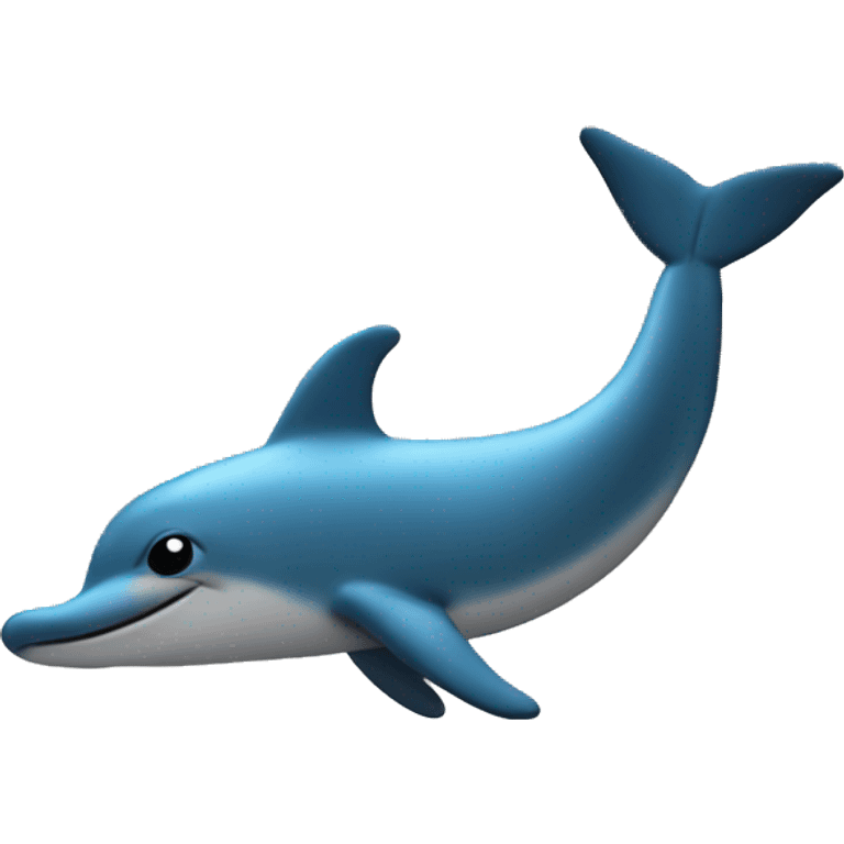 dolphine on the moon emoji