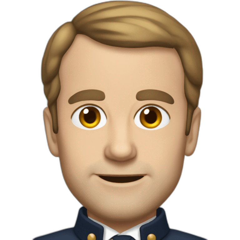 Macron prêt à parler emoji