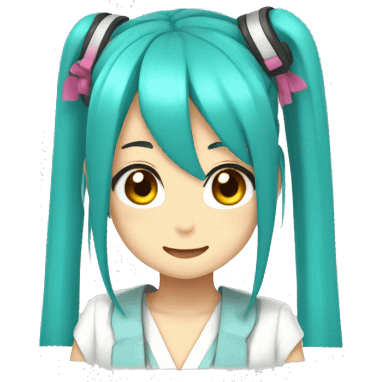 Miku  emoji