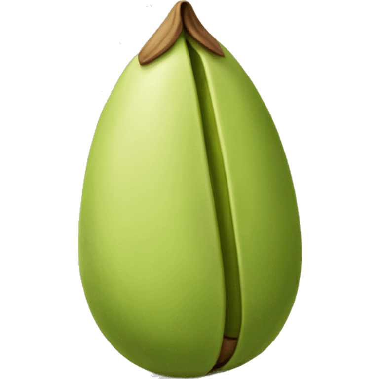 A single pistachio  emoji