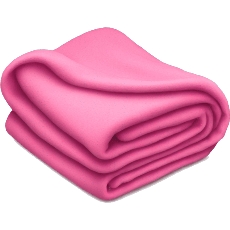 Pink blanket  emoji