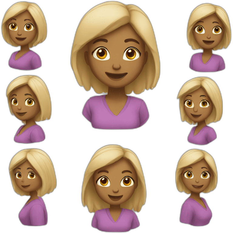 Woman’s club emoji