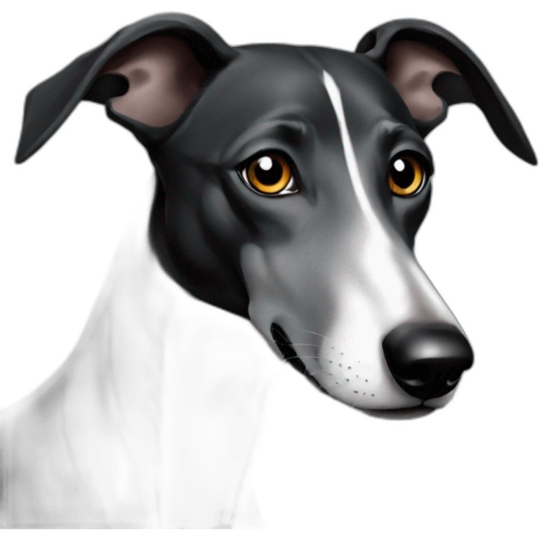 Black Greyhound emoji