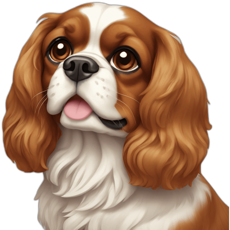 king charles spaniel emoji