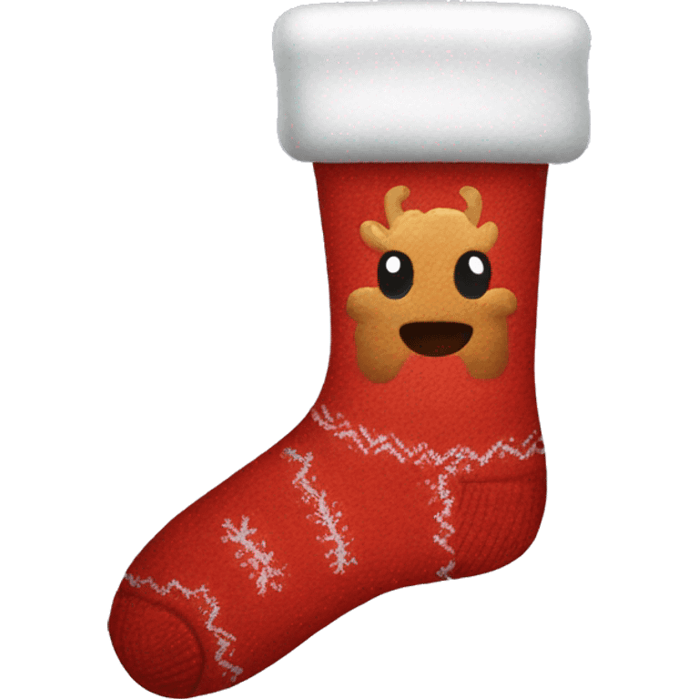 Christmas socks  emoji