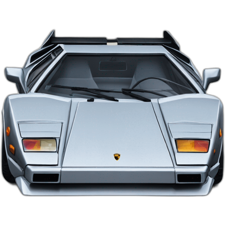 Lamborghini countach emoji