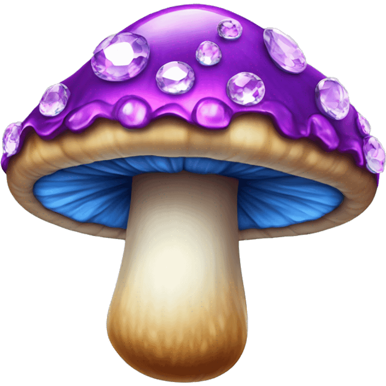 bejeweled mushroom emoji