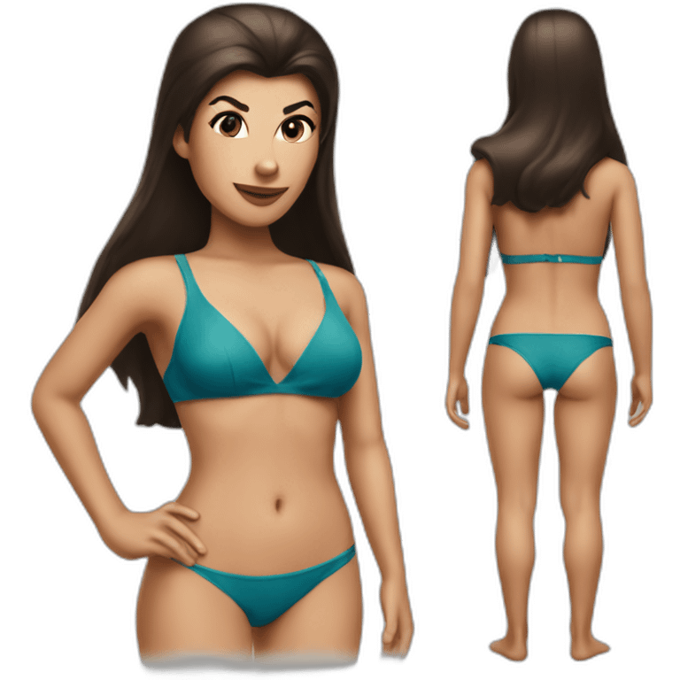 bikini Spock emoji