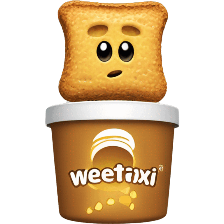 Weetabix and honey emoji