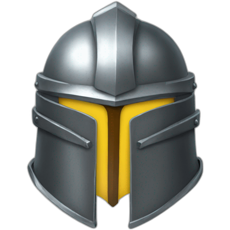 steel armor helmet emoji