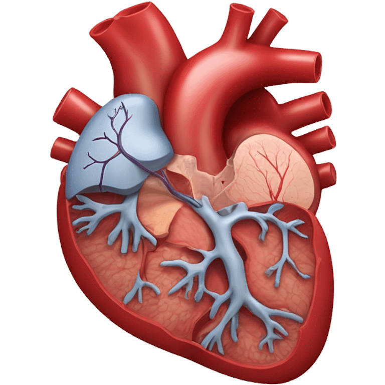 Heart cross section   emoji