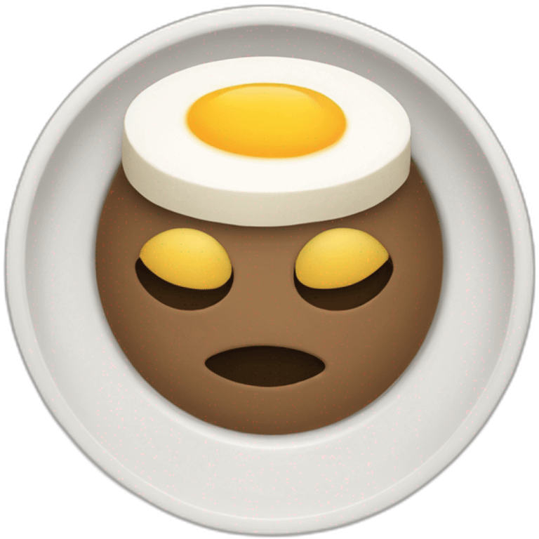 Fufu plate emoji