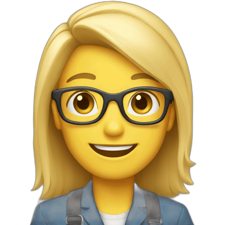 Generate a happy realtor emoji