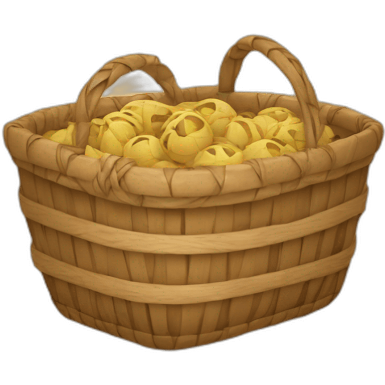 cute basket emoji