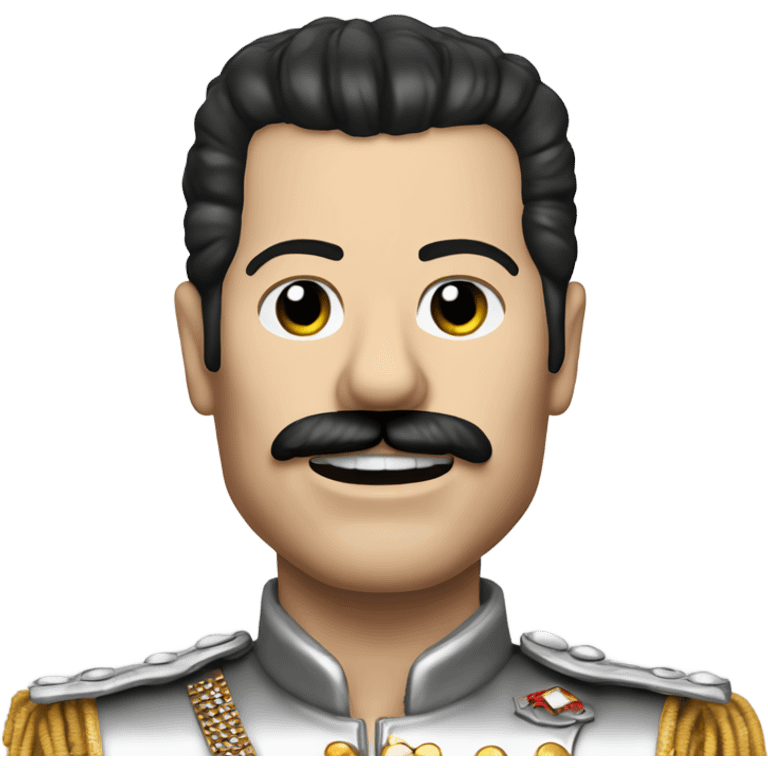 freddy mercury todo prateado emoji