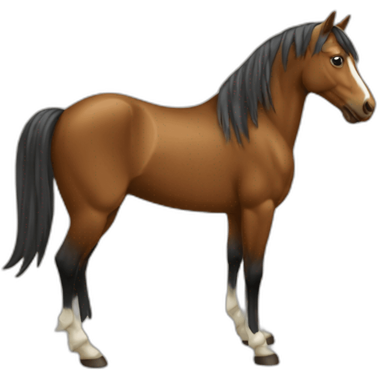 Cheval sur cheval emoji