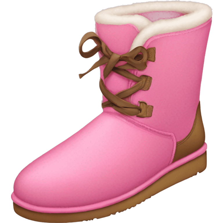 Pink uggs emoji