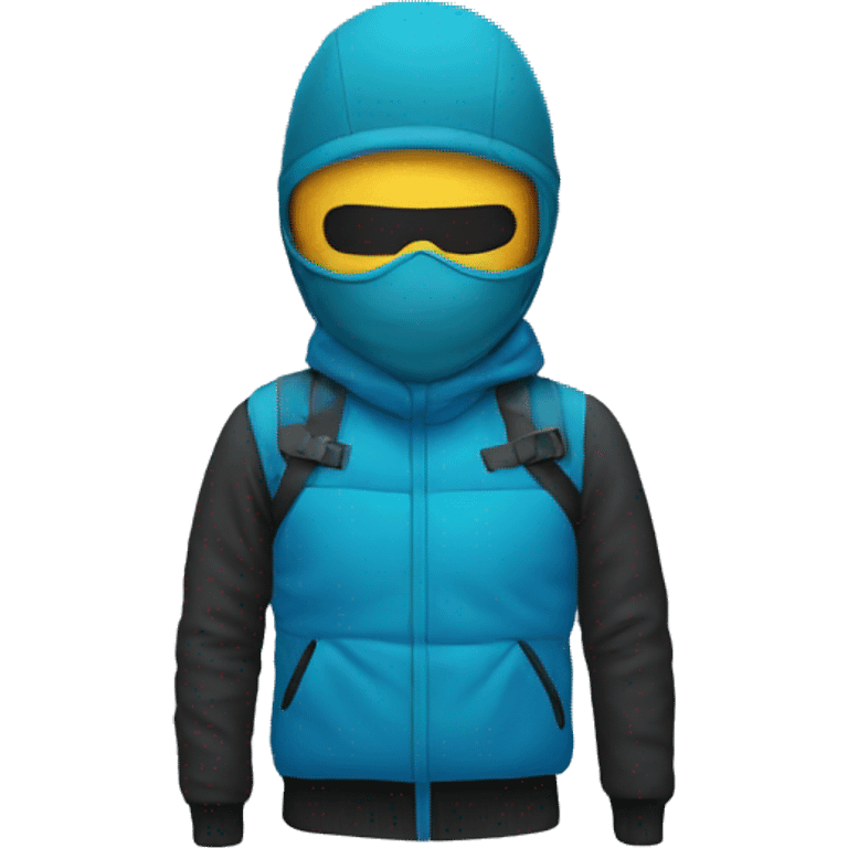 man wearing a ski mask emoji