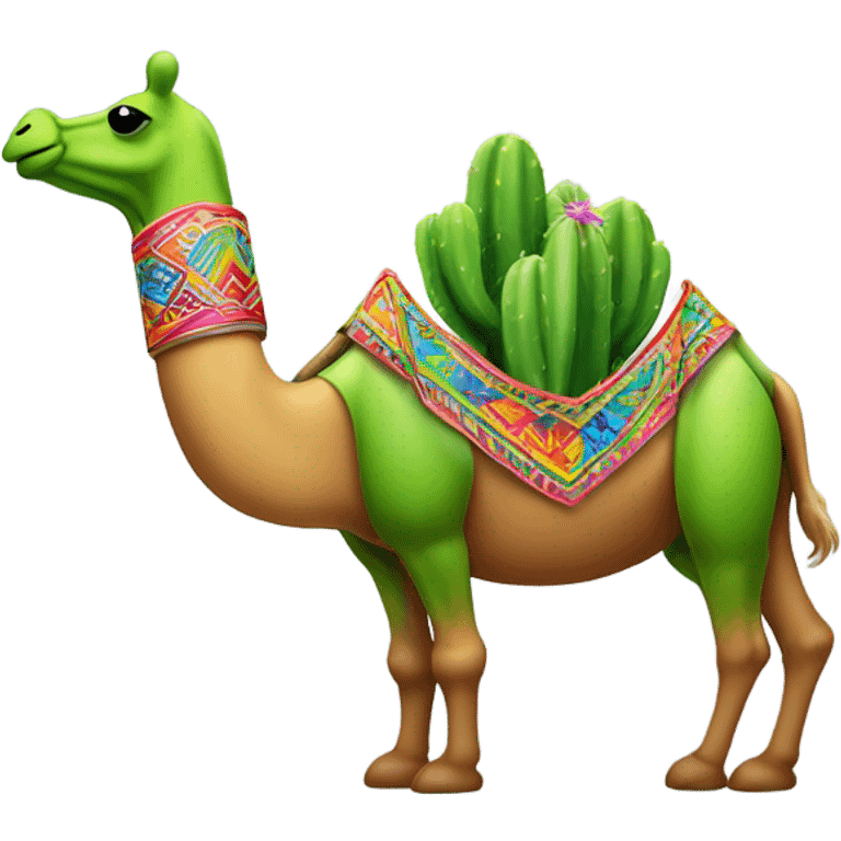 Cactus camel Energy Drink  emoji