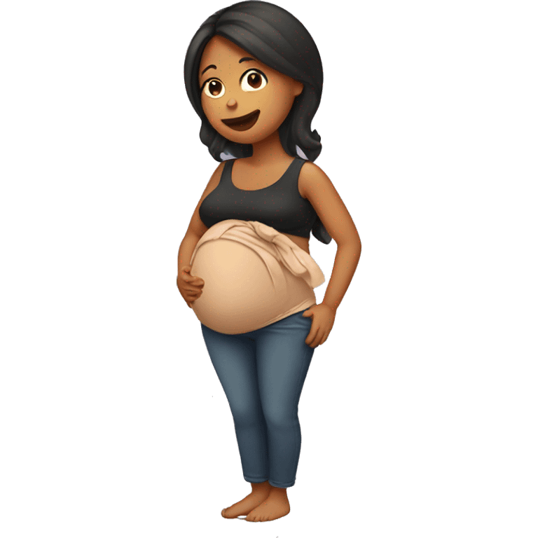 Pregnant  emoji