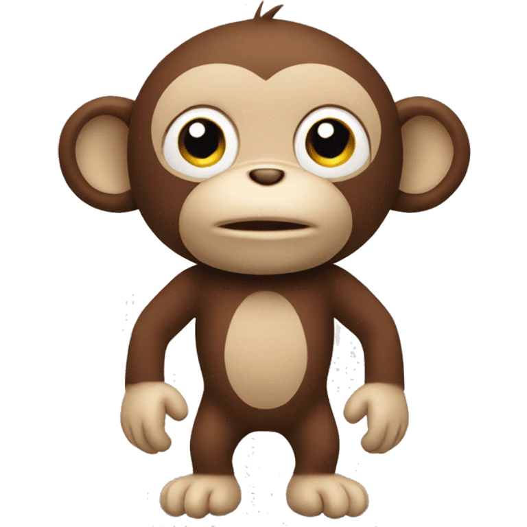 monkey toy for dog emoji