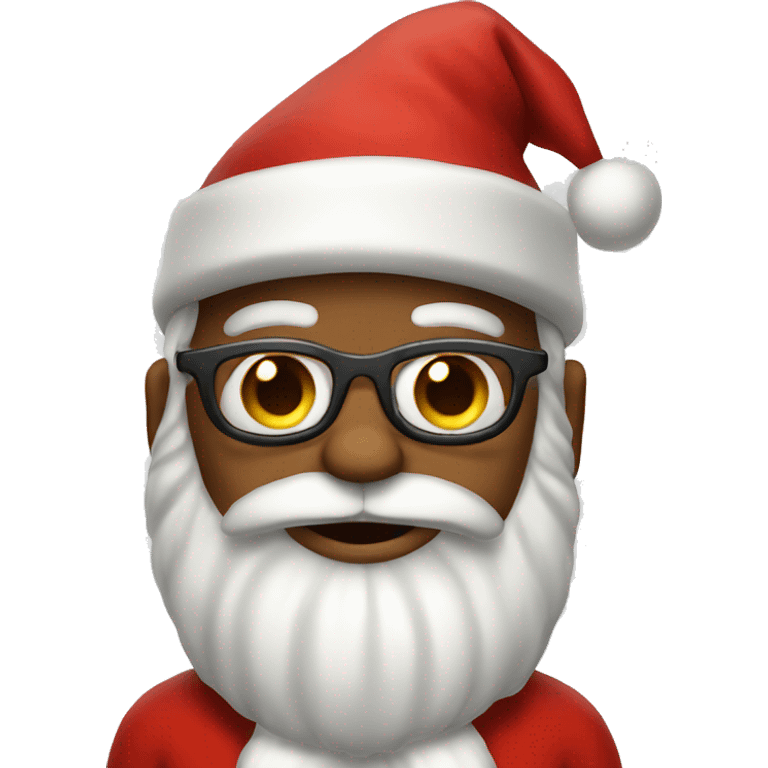 small and bug santa claus emoji