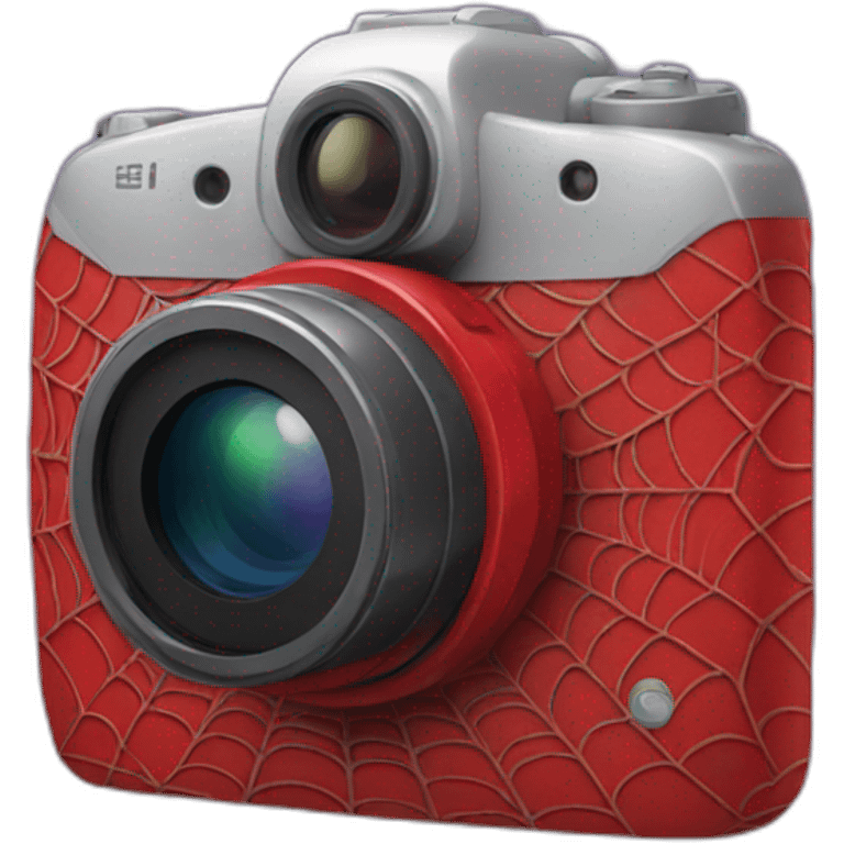 Spiderman camera emoji