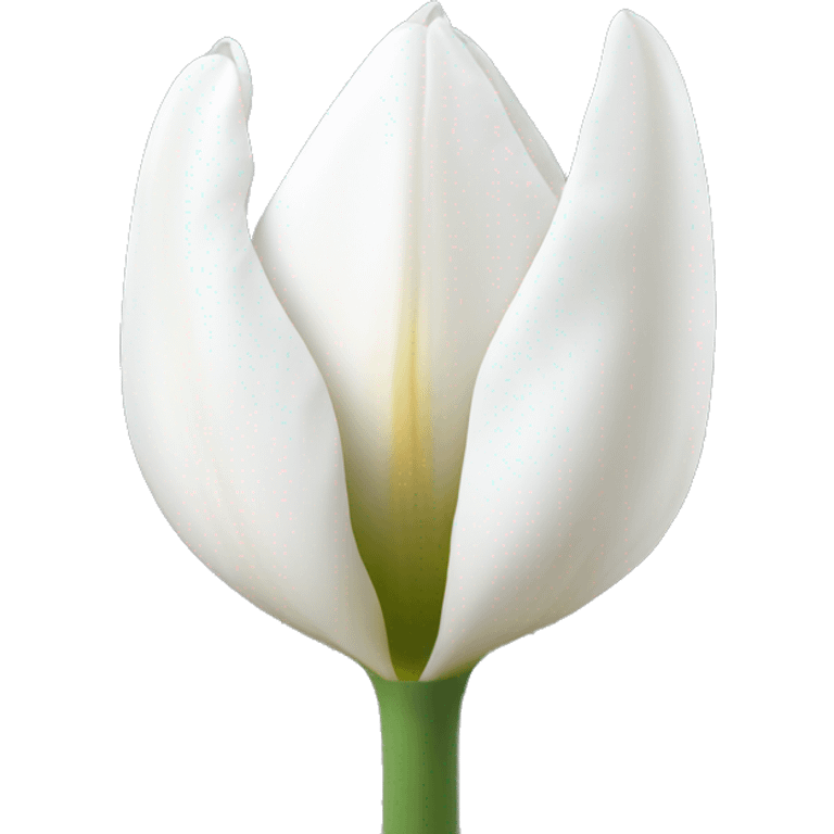 White tulip emoji