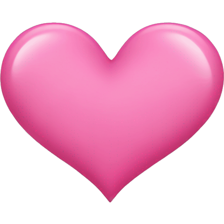 Pink heart emoji