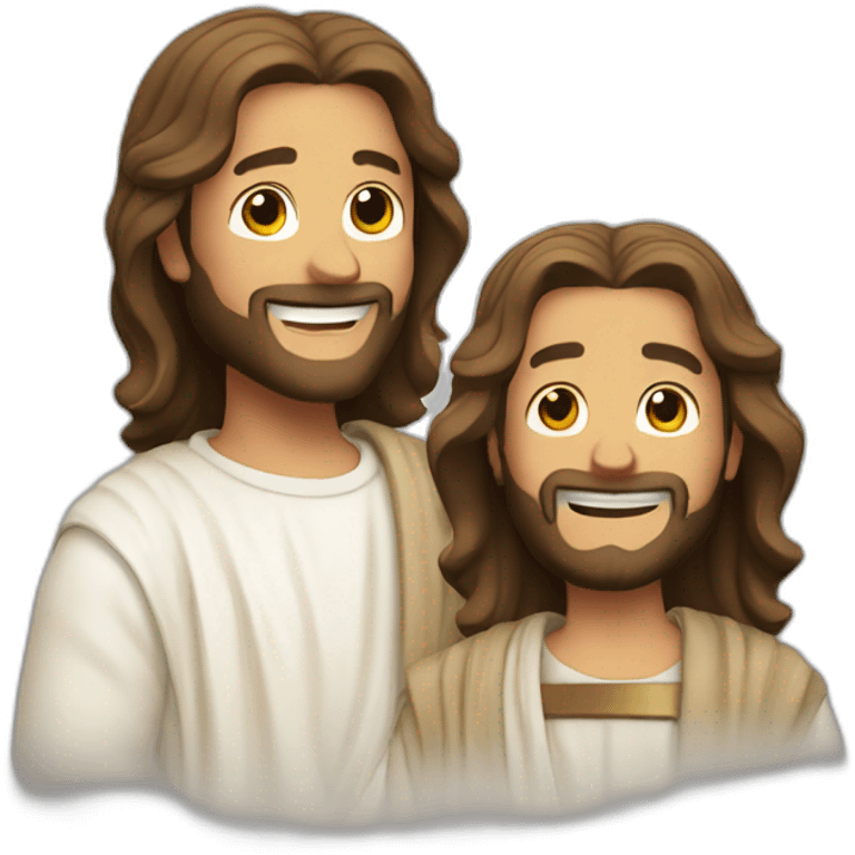 Jesus sonriendo emoji