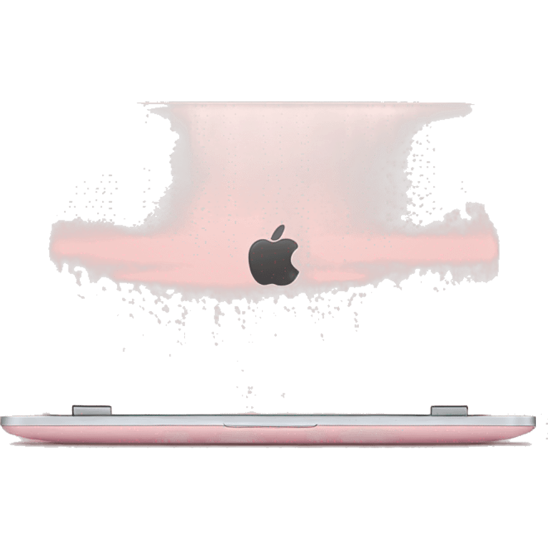 Soft Pink laptop 🩷 emoji