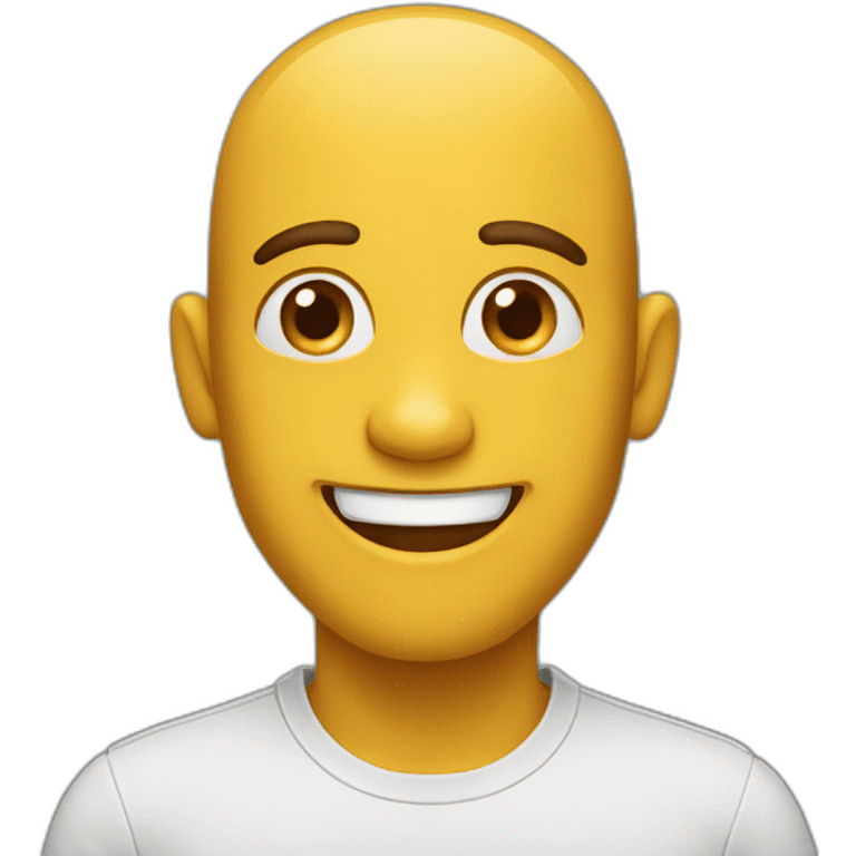 happy looking person emoji