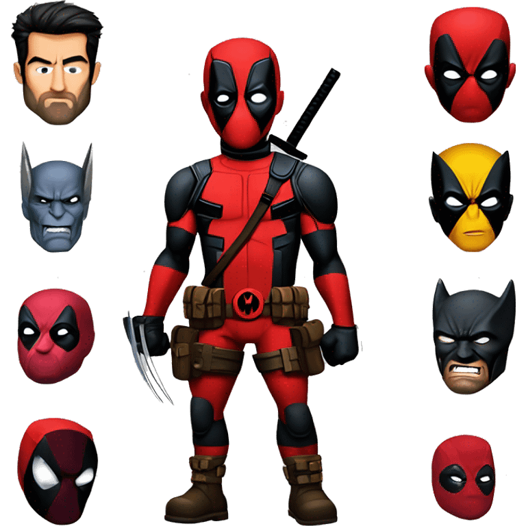 Deadpool and Wolverine  emoji