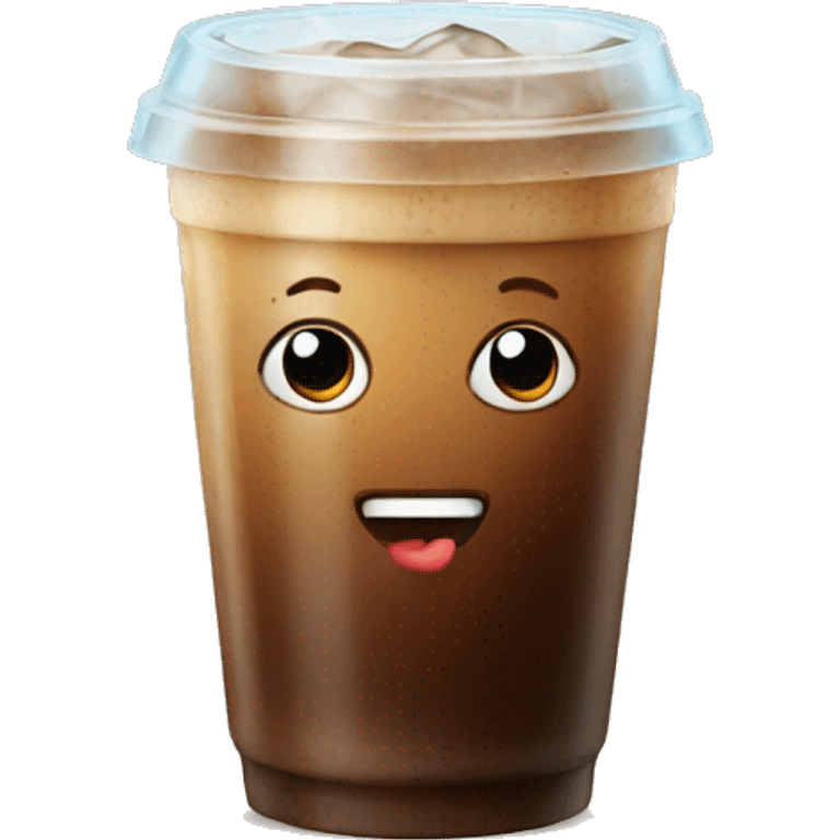 iced coffe emoji