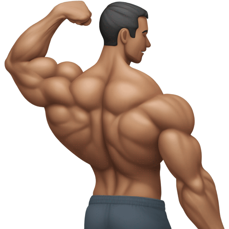 Triceps black emoji