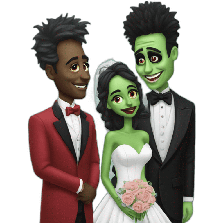 beeteljuice wedding emoji