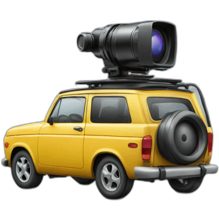 photographe car emoji