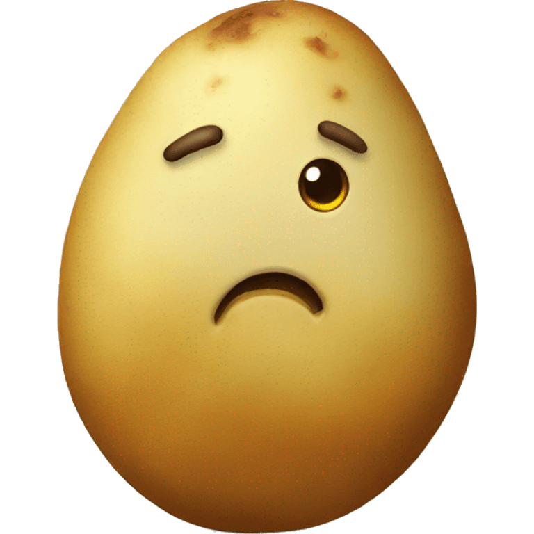 sad potato emoji