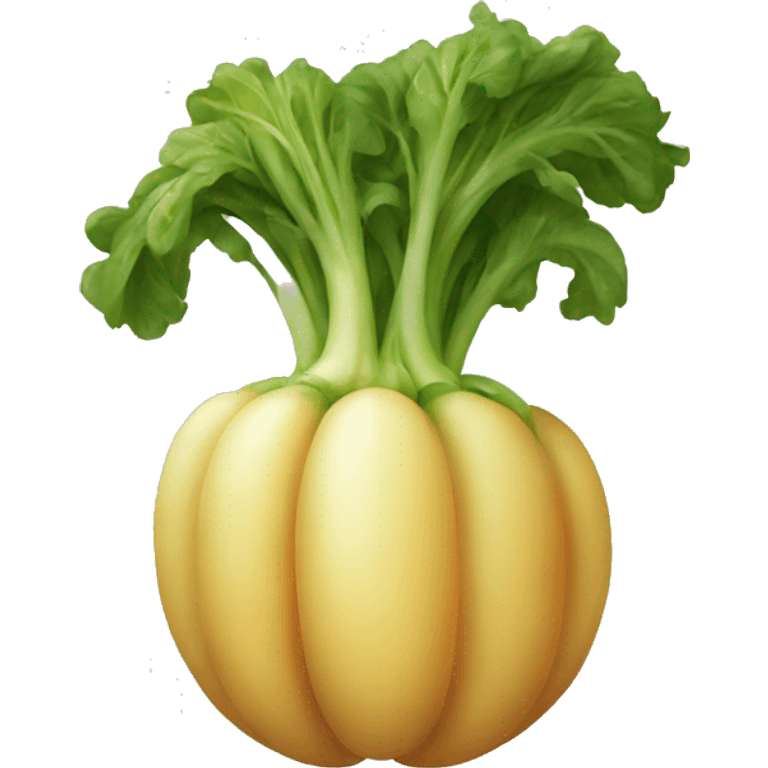 a bit taken from a vegetable emoji