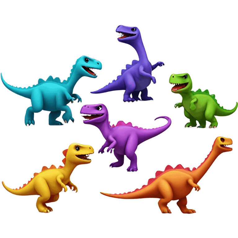 Dino dance emoji