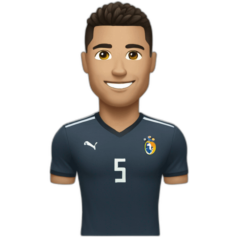 Ronaldo qui marque emoji