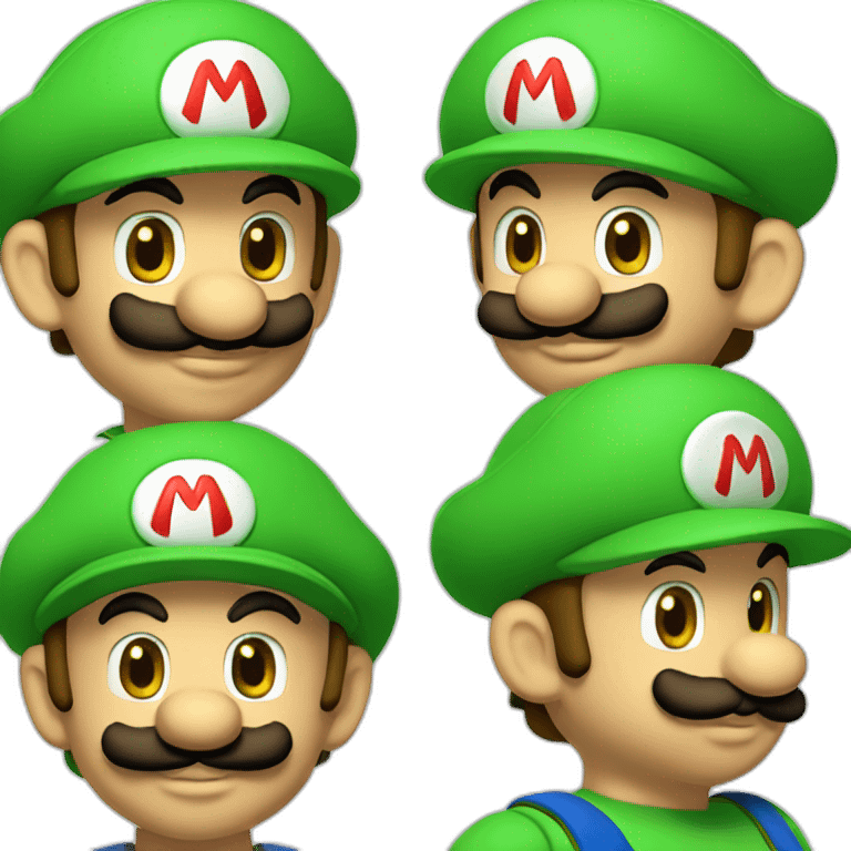 Mario et luigi emoji