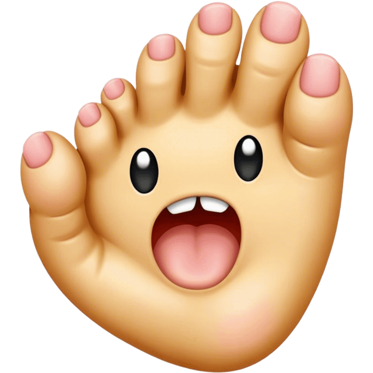 big toe emoji