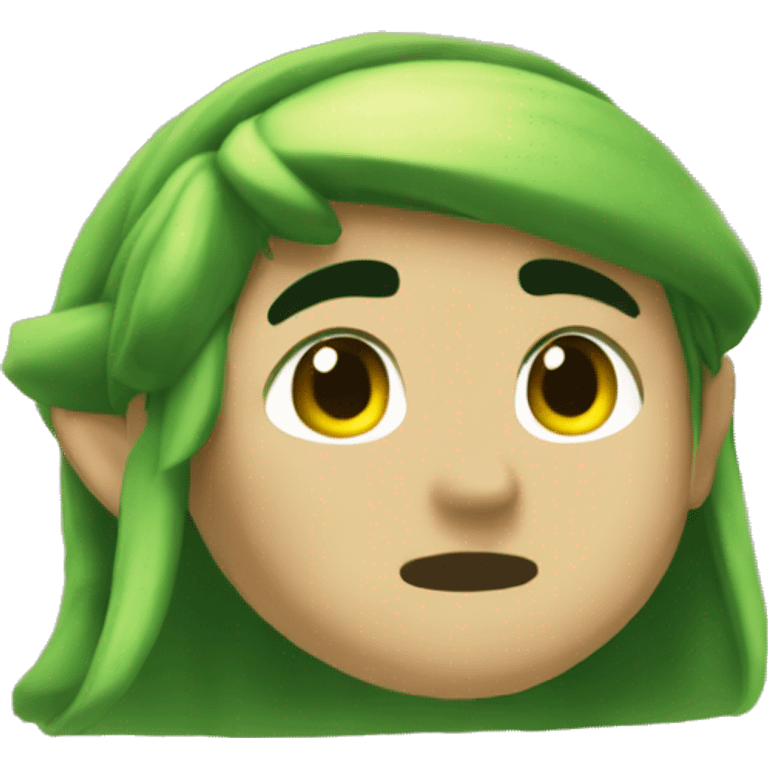 link from zelda being gay emoji