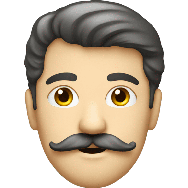 Galina com bigode  emoji